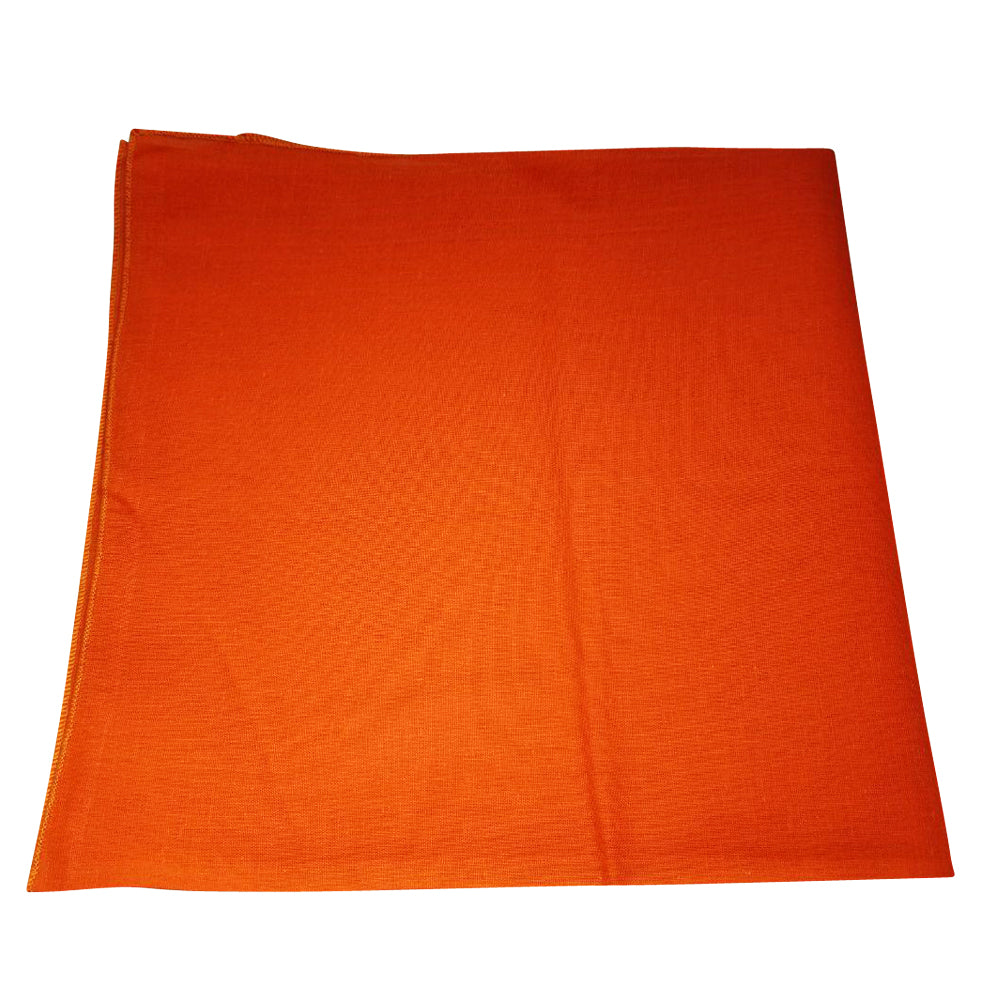 Solid Cotton Bandanas 27X27  Dozen Pack (12 Colors)